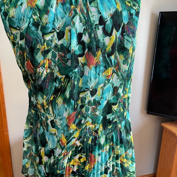 Blouse Georgeous colors show well in 1st pic - Picture 3 of 14